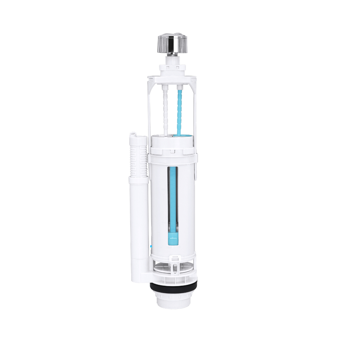 Raised Frame Dual Flush Toilet Cistern Flush Valve for High Ceramic Tanks
